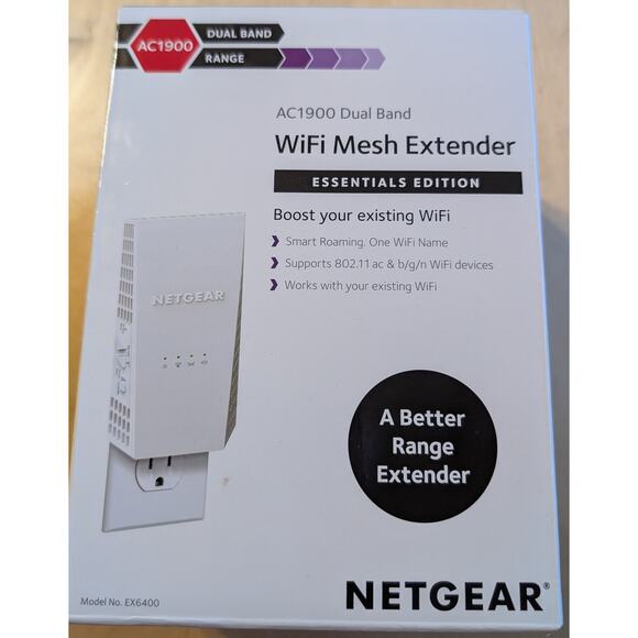 🧨Netgear Dual Band Wifi Mesh Extender - Picture 1 of 4